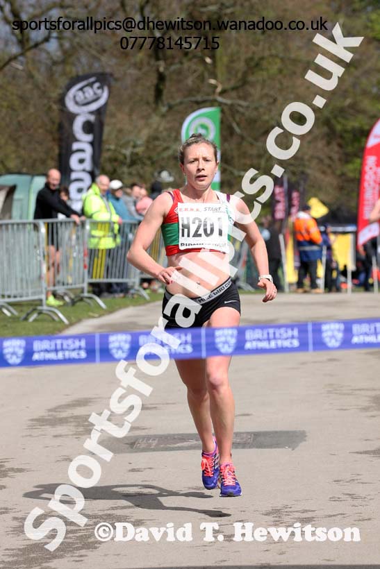 Senior womens English National 6 Stage Road Relay, 2016 English National 12 and 6 Stage Road Relays, Sutton Coldfield, Birmingham. Photo: David T. Hewitson/Sports for All Pics